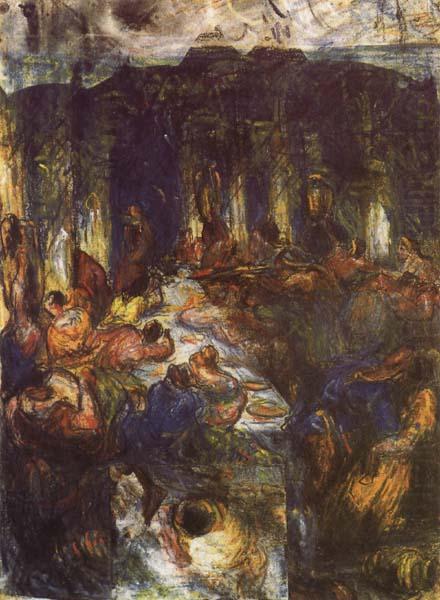 The Orgy or the Banquet, Paul Cezanne